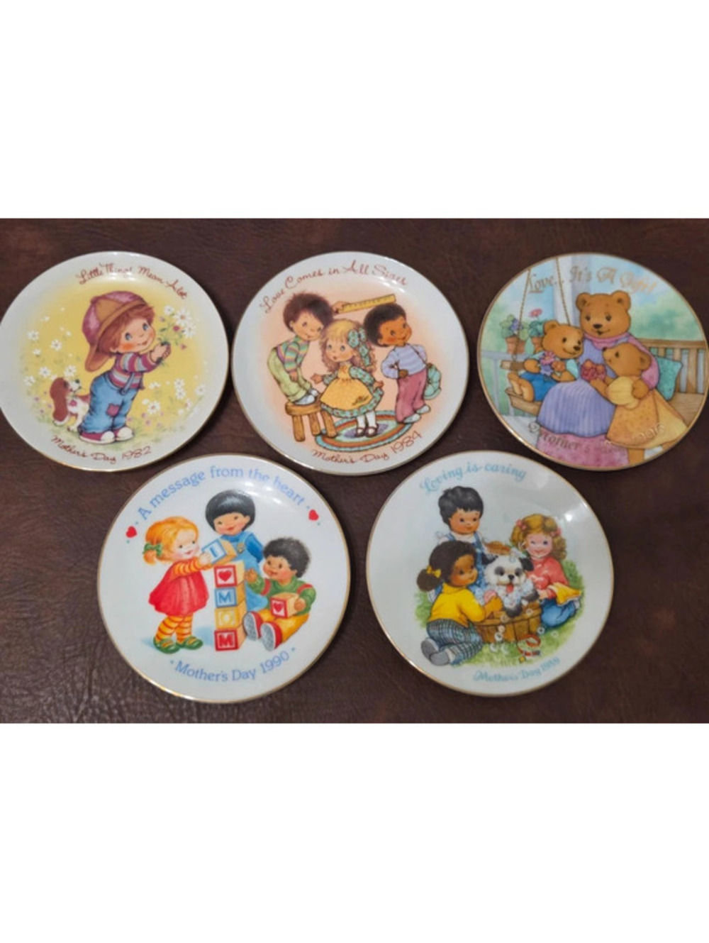 Vintage Avon Mother's Day Plates